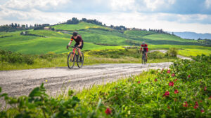 vélo gravel en Toscane